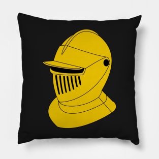 16th century helmet (golden) Pillow