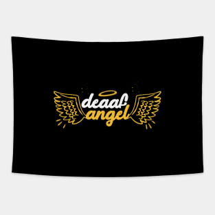 Angles Are Deaf - International Deaf Week Is Deaf Pride Tapestry