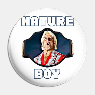 Nature Boy Ric Flair Championship Belt Woo! Pin