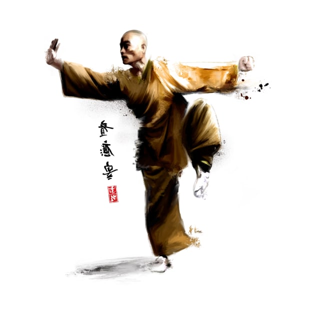 Shaolin Kung Fu by ILYOart