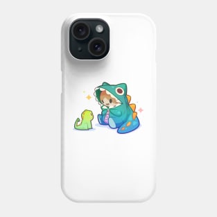 Dino Cat Phone Case