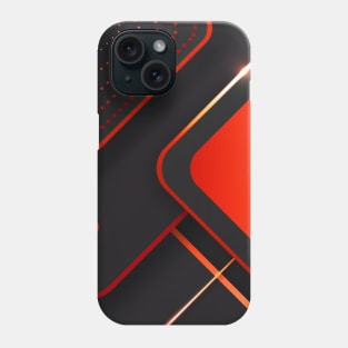 Abstract Art Orange Phone Case