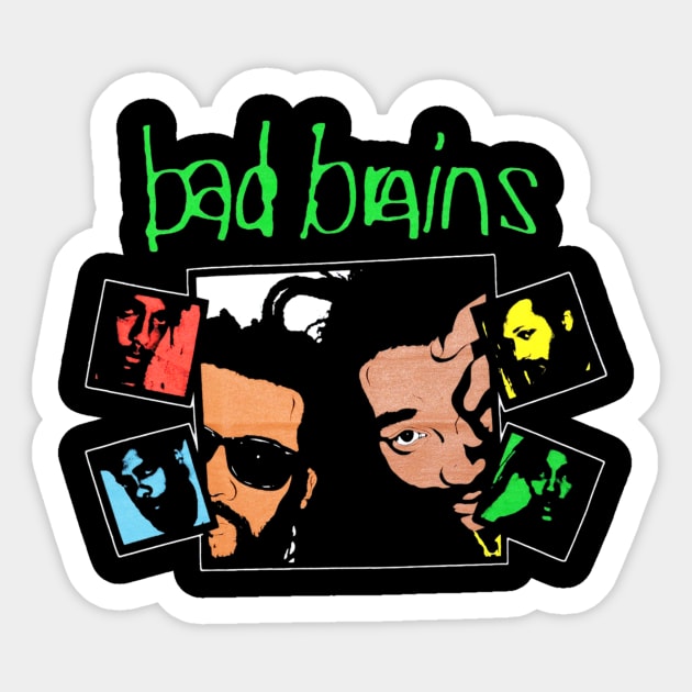 Punk Bad Brain - Bad Brains - Sticker