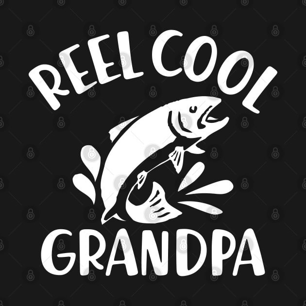 Fishing Grandpa - Reel cool grandpa by KC Happy Shop