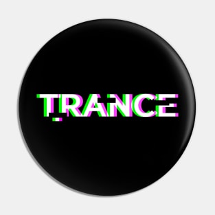 Retro Glitch Trance Music | EDM Rave Pin