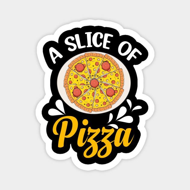 A Slice of Pizza Magnet by JB's Design Store