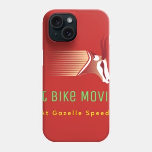 Fat Bike Moving at Gazelle Speed Phone Case