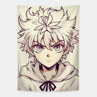 Anime Wonderland: Whimsical Art Prints Featuring Manga-Inspired Designs for Otaku Bliss! Tapestry