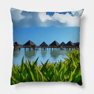 Bora bora Pillow