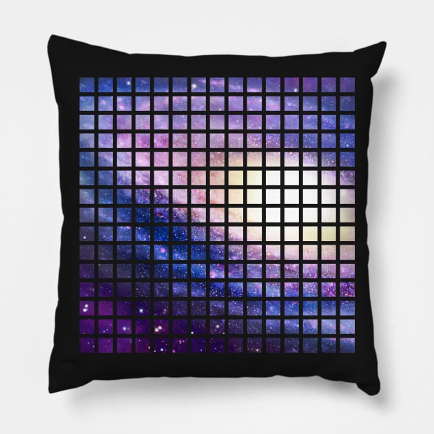 Galaxy Pillow by oberkorngraphic