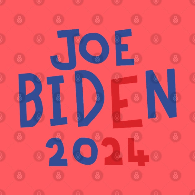 Joe Biden for President 2024 by ellenhenryart