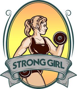 STRONG GIRL Magnet