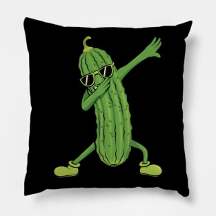 Dabbing Pickle Dancing Cucumber lover Funny Gifts Pillow