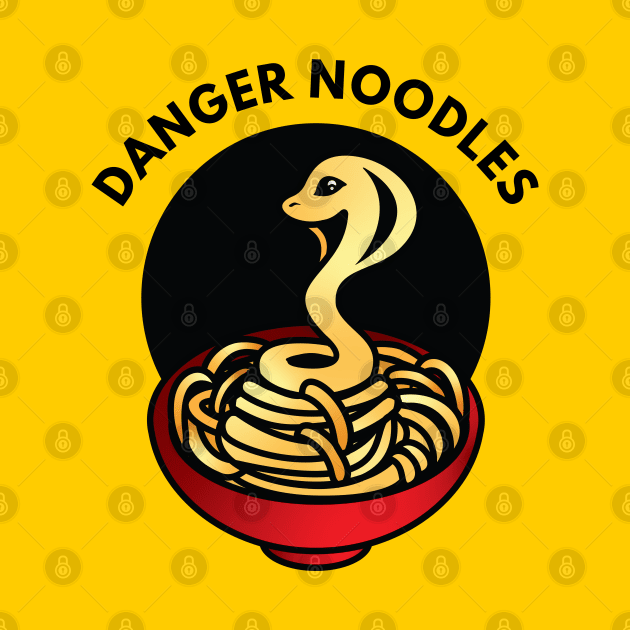 Danger Noodles Snake Bowl by AliceQuinn