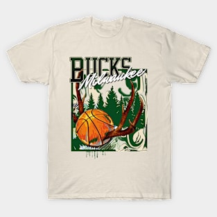 milwaukee Bucks purple Active T-Shirt for Sale by occho97