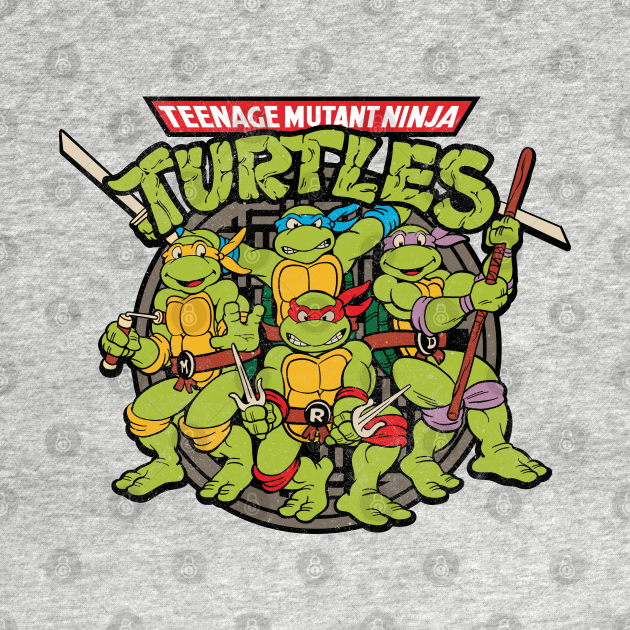 Discover Teenage Mutant Ninja Retro - Teenage Mutant Ninja Turtes - T-Shirt