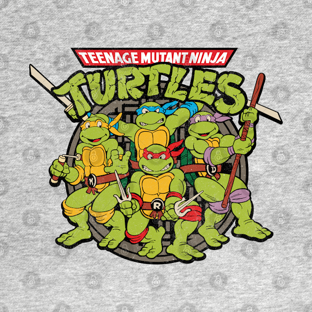 Discover Teenage Mutant Ninja Retro - Teenage Mutant Ninja Turtes - T-Shirt