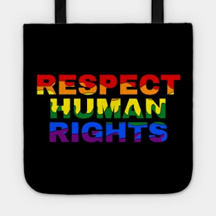 Respect Human Rights Tote