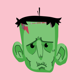 Sad Frankie (No Outline) T-Shirt