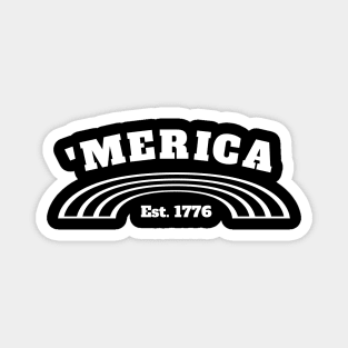 MERICA Est.1776 Magnet