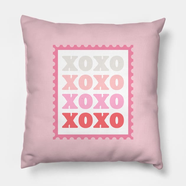 Love Stamp Pillow by Harbor Bend Designs