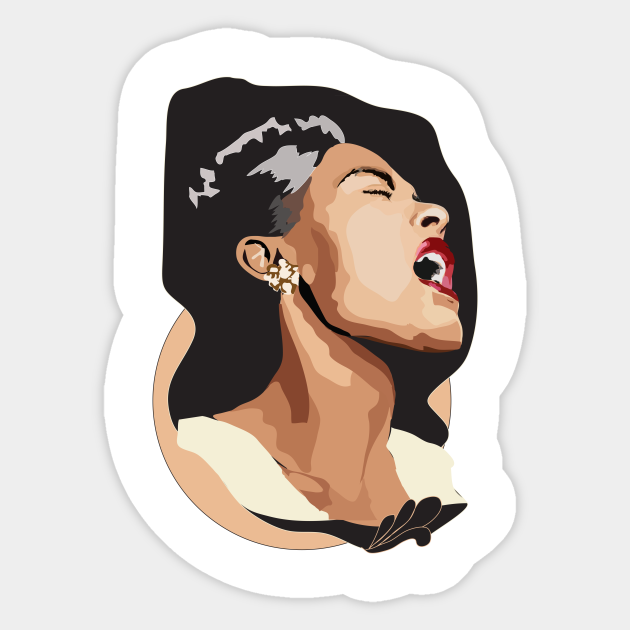 Billie Holiday - Billie Holiday - Sticker