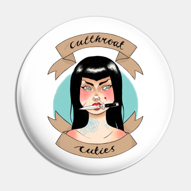 Cute but Psycho Pin by Entumaki