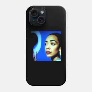 Sade blue Phone Case