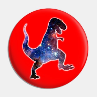 Space Tyrannosaurus Pin