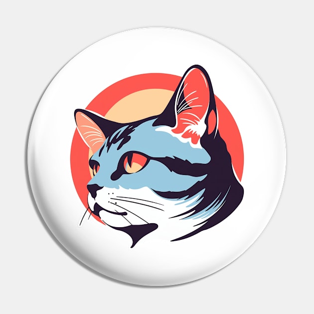 Cat Pin by Underground Cargo