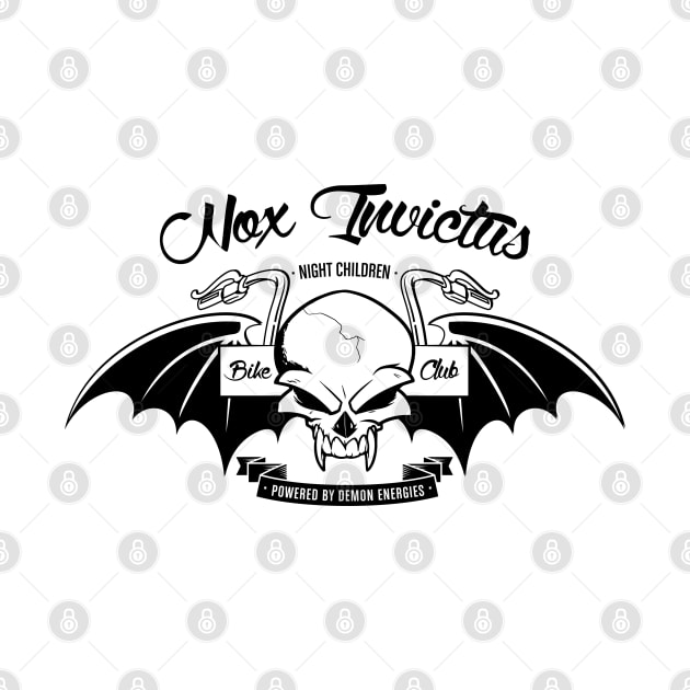 Shadowhunters - Nox Invictus Bike Club by BadCatDesigns