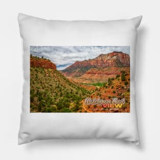 Watchman Trail View Zion National Park Pillow