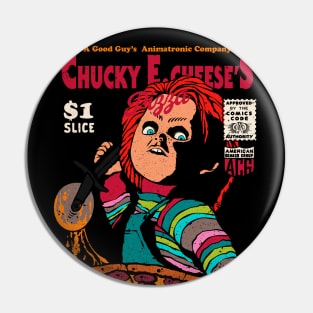 Chucky E. Cheese's Pizza Pin