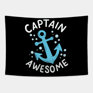 Captain Awesome Tapestry