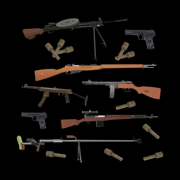 Soviet WW2 Weapons by NorseTech