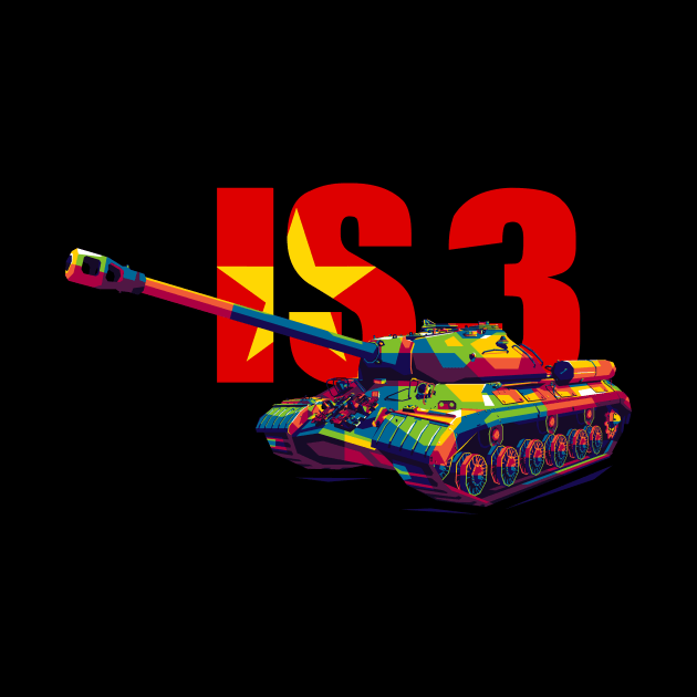 IS-3 Heavy Tank by wpaprint
