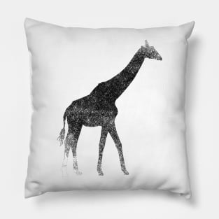 Giraffe T-shirt Pillow