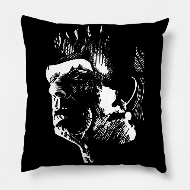 Abbott and Costello Meet Frankenstein Pillow by Legends Studios LHVP