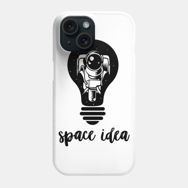 Space idea Phone Case by Whatastory