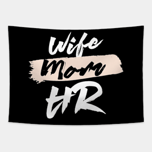 Cute Wife Mom HR Gift Idea Tapestry