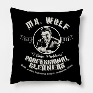 Mr. Wolf Cleaning Services Pillow