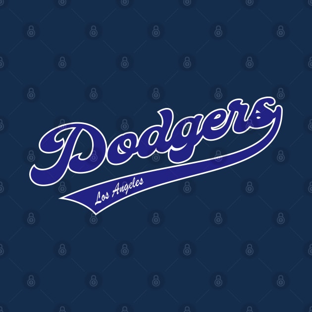 Los Angeles Dodgers by Cemploex_Art