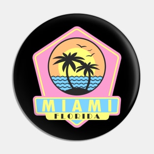 MIAMI VIBES Pin