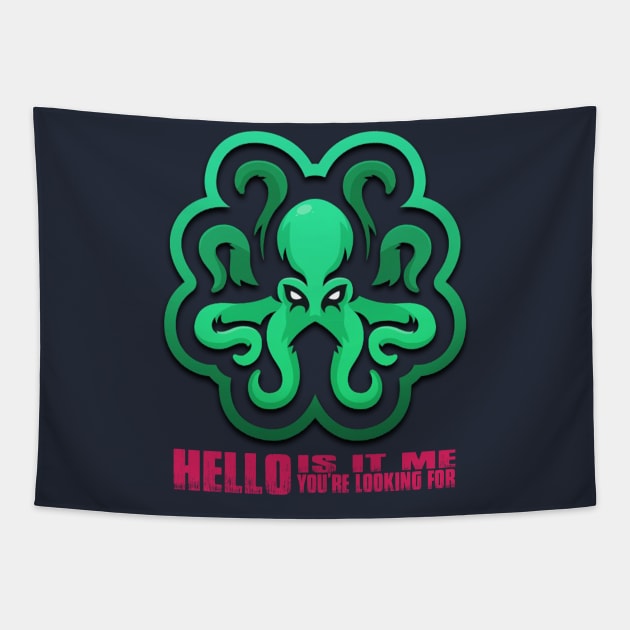 Hello , is it me you're looking for ! Tapestry by digitalt24