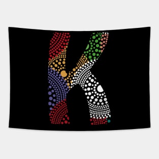 K Aboriginal Art Tapestry