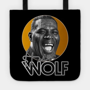 Retro Howlin' Wolf Gold Tribute Tote