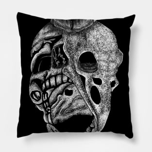 Skeleton artwork Pillow