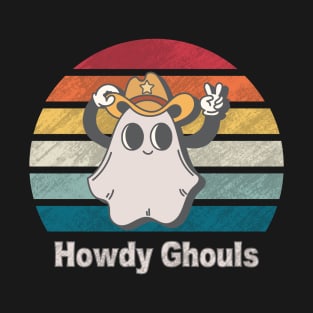 Howdy Ghouls Retro T-Shirt