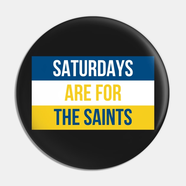 Saturdays are for the Saints - Siena Heights University Pin by opptop