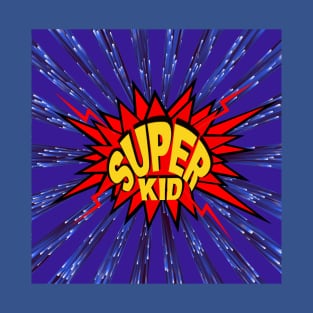 Superkid Superhero Comic Burst Super Kids T-Shirt